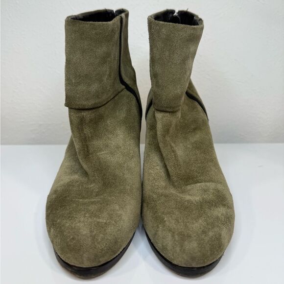 Rag & Bone Classic Newbury Boots, Green Suede (US 6.5 / EU 36.5) - Picture 1 of 7